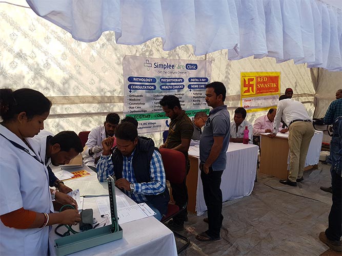 Free Health Check up Camp